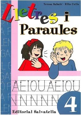 LLETRES I PARAULES 4 | 9788484124580 | SABATE, TERESA | Llibreria Aqualata | Comprar libros en catalán y castellano online | Comprar libros Igualada