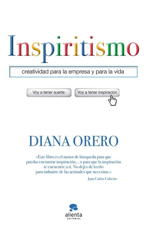 INSPIRITISMO | 9788415320869 | ORERO, DIANA | Llibreria Aqualata | Comprar libros en catalán y castellano online | Comprar libros Igualada