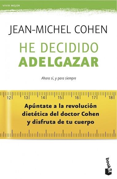 HE DECIDIDO ADELGAZAR | 9788408039549 | COHEN, JEAN-MICHEL | Llibreria Aqualata | Comprar libros en catalán y castellano online | Comprar libros Igualada