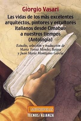 VIDAS DE LOS MAS EXCELENTES ARQUITECTOS, PINTORES Y ESCULTOR | 9788430941186 | VASARI, GIORGIO | Llibreria Aqualata | Comprar llibres en català i castellà online | Comprar llibres Igualada