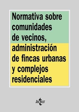 NORMATIVA SOBRE COMUNIDADES DE VECINOS, ADMINISTRACION DE FI | 9788430947850 | Llibreria Aqualata | Comprar libros en catalán y castellano online | Comprar libros Igualada