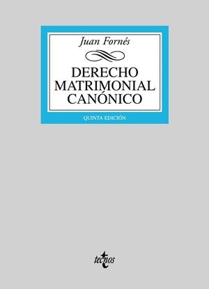 DERECHO MATRIMONIAL CANONICO | 9788430947522 | FORNES, JUAN | Llibreria Aqualata | Comprar libros en catalán y castellano online | Comprar libros Igualada