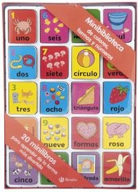 MINIBIBLIOTECA DE COLORES, FORMAS Y NUMEROS | 9788421696538 | Llibreria Aqualata | Comprar llibres en català i castellà online | Comprar llibres Igualada