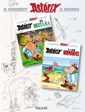 ASTÉRIX EN BRETAÑA Y ASTÉRIX Y LOS NORMANDOS. ÁLBUM DOBLE | 9788421688601 | GOSCINNY, RENÉ | Llibreria Aqualata | Comprar libros en catalán y castellano online | Comprar libros Igualada