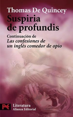 SUSPIRIA DE PROFUNDIS (LB L 5723) | 9788420649153 | DE QUINCEY, THOMAS (1785-1859) | Llibreria Aqualata | Comprar llibres en català i castellà online | Comprar llibres Igualada