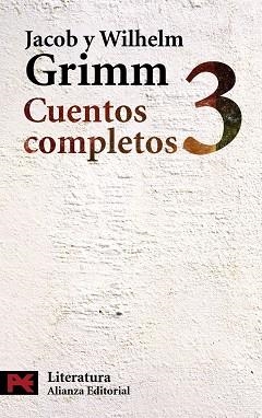CUENTOS COMPLETOS 3 (L 5734) | 9788420649580 | GRIMM, JACOB Y WILHELM | Llibreria Aqualata | Comprar libros en catalán y castellano online | Comprar libros Igualada