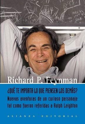 QUE TE IMPORTA LO QUE PIENSEN LOS DEMAS? | 9788420651934 | FEYMANN, RICHARD P. | Llibreria Aqualata | Comprar libros en catalán y castellano online | Comprar libros Igualada