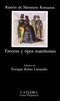 ESCENAS Y TIPOS MATRITENSES | 9788437611532 | DE MESONERO ROMANOS,RAMON | Llibreria Aqualata | Comprar libros en catalán y castellano online | Comprar libros Igualada