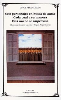 SEIS PERSONAJES EN BUSCA AUTOR;CADA CUAL A SU MANERA (LU 179 | 9788437611372 | Pirandello, Luigi | Llibreria Aqualata | Comprar libros en catalán y castellano online | Comprar libros Igualada