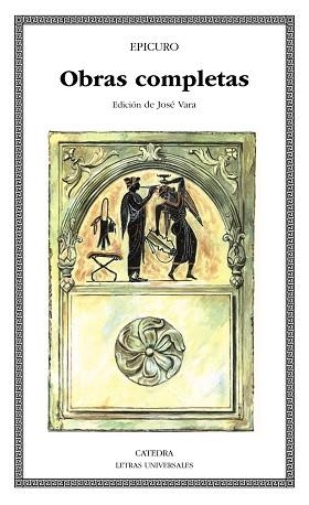 OBRAS COMPLETAS - EPICURO (L.U. 221) | 9788437613307 | EPICURO | Llibreria Aqualata | Comprar libros en catalán y castellano online | Comprar libros Igualada