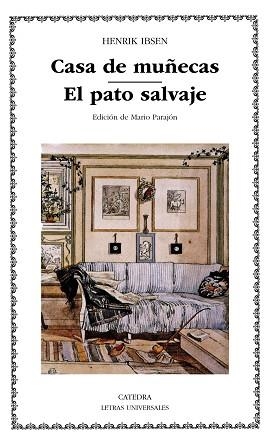 CASA DE MUÑECAS / EL PATO SALVAJE (LETRAS UNIVERSALES 291) | 9788437617695 | IBSEN, HENRIK | Llibreria Aqualata | Comprar llibres en català i castellà online | Comprar llibres Igualada