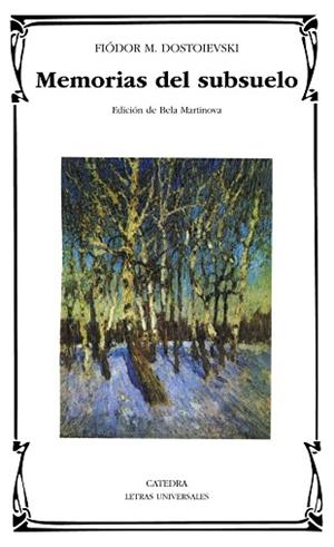 MEMORIAS DEL SUBSUELO (L.U. 344) | 9788437620329 | DOSTOIEVSKI, FIODOR M. | Llibreria Aqualata | Comprar libros en catalán y castellano online | Comprar libros Igualada
