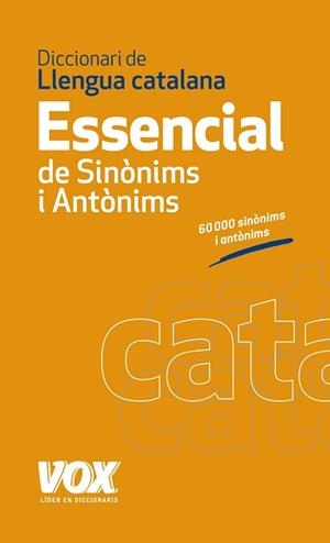 DICCIONARI ESSENCIAL DE SINÒNIMS I ANTÒNIMS | 9788499740447 | Llibreria Aqualata | Comprar llibres en català i castellà online | Comprar llibres Igualada