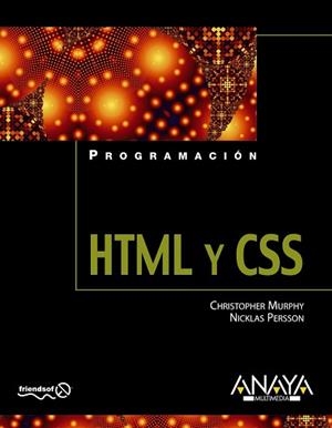PROMAGRACION HTML Y CSS | 9788441526112 | MURPHY, CHRISTOPHER / PERSSON, NICKLAS | Llibreria Aqualata | Comprar llibres en català i castellà online | Comprar llibres Igualada