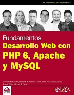 DESARROLO WEB CON PHP 6, APACHE Y MYSQL | 9788441526228 | AA.VV. | Llibreria Aqualata | Comprar llibres en català i castellà online | Comprar llibres Igualada