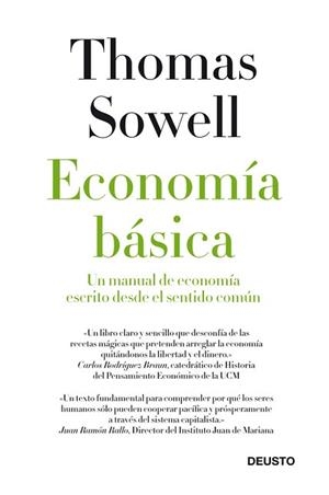 ECONOMÍA BÁSICA | 9788423412648 | SOWELL, THOMAS | Llibreria Aqualata | Comprar llibres en català i castellà online | Comprar llibres Igualada