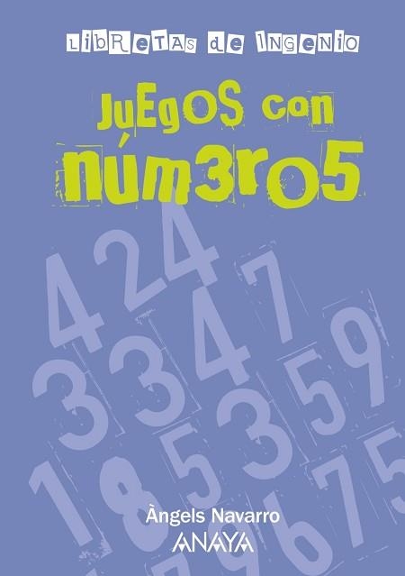 JUEGOS CON NÚMEROS | 9788467813241 | NAVARRO, ÀNGELS | Llibreria Aqualata | Comprar libros en catalán y castellano online | Comprar libros Igualada
