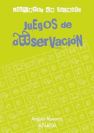 JUEGOS DE OBSERVACIÓN | 9788467813296 | NAVARRO, ÀNGELS | Llibreria Aqualata | Comprar libros en catalán y castellano online | Comprar libros Igualada