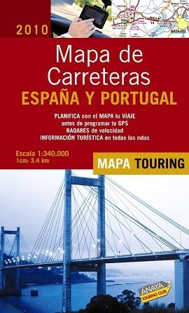 2010 MAPA DE CARRETERAS ESPAÑA/PORTUGAL | 9788497769471 | Llibreria Aqualata | Comprar libros en catalán y castellano online | Comprar libros Igualada
