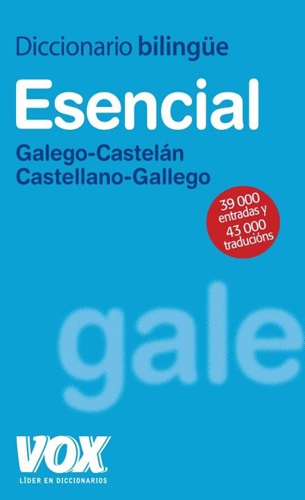 DICCIONARIO ESENCIAL GALEGO-CASTELAN / CASTELLANO-GALLEGO | 9788471538215 | Llibreria Aqualata | Comprar libros en catalán y castellano online | Comprar libros Igualada