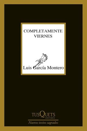 COMPLETAMENTE VIERNES (MARGINALES 165) | 9788483105658 | GARCIA MONTERO, LUIS | Llibreria Aqualata | Comprar libros en catalán y castellano online | Comprar libros Igualada