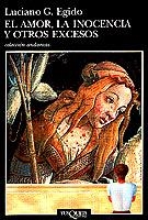 AMOR, LA INOCENCIA Y OTROS EXCESOS, EL (ANDANZAS 384) | 9788483101100 | EGIDO, LUCIANO, G | Llibreria Aqualata | Comprar llibres en català i castellà online | Comprar llibres Igualada