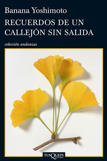 RECUERDOS DE UN CALLEJO SIN SALIDA (ANDANZAS 762) | 9788483833360 | YOSHIMOTO, BANANA | Llibreria Aqualata | Comprar libros en catalán y castellano online | Comprar libros Igualada