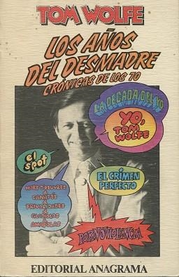 AÑOS DEL DESMADRE,LOS (CONTRASEÑAS 17) | 9788433912176 | WOLFE, TOM | Llibreria Aqualata | Comprar llibres en català i castellà online | Comprar llibres Igualada