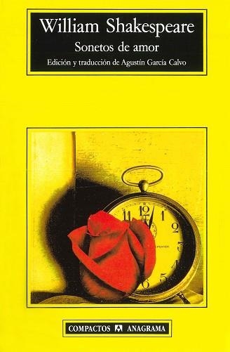 SONETOS DE AMOR (COMPACTOS 43) | 9788433920478 | SHAKESPEARE, WILLIAM | Llibreria Aqualata | Comprar llibres en català i castellà online | Comprar llibres Igualada