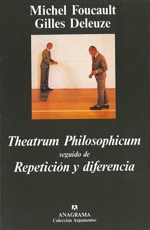 THEATRUM PHILOSOPHICUM SEGUIDO DE REPETIC. Y DIF. | 9788433905222 | FOUCAULT, MICHEL | Llibreria Aqualata | Comprar llibres en català i castellà online | Comprar llibres Igualada