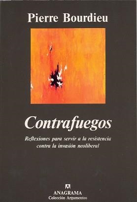 CONTRAFUEGOS (ARGUMENTOS 221) | 9788433905710 | BOURDIEU, PIERRE | Llibreria Aqualata | Comprar llibres en català i castellà online | Comprar llibres Igualada