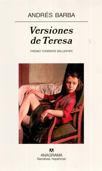 VERSIONES DE TERESA (NARRATIVAS HISPANICAS 392) | 9788433971302 | BARBA, ANDRES | Llibreria Aqualata | Comprar libros en catalán y castellano online | Comprar libros Igualada