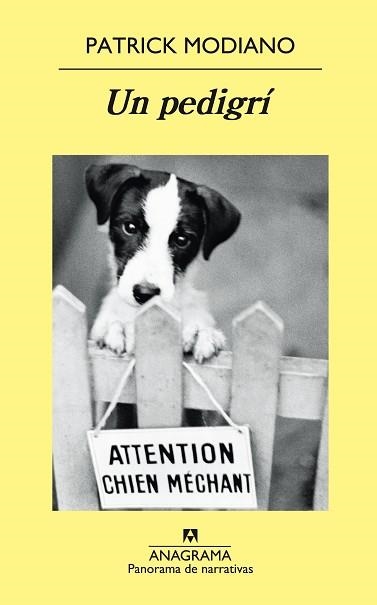 UN PEDIGRI (PN 684) | 9788433974655 | MODIANO, PATRICK | Llibreria Aqualata | Comprar libros en catalán y castellano online | Comprar libros Igualada