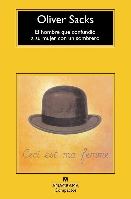 HOMBRE QUE CONFUNDIO A SU MUJER CON UN... (COMPACTOS 482) | 9788433973382 | SACKS, OLIVER | Llibreria Aqualata | Comprar libros en catalán y castellano online | Comprar libros Igualada