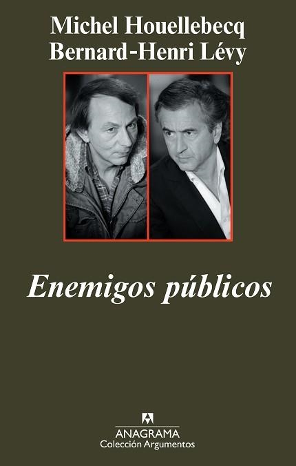ENEMIGOS PUBLICOS (ARGUMENTOS 404) | 9788433963024 | HOUELLEBECQ, MICHEL / LEVY, BERNARD-HENRY | Llibreria Aqualata | Comprar llibres en català i castellà online | Comprar llibres Igualada