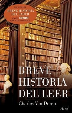 BREVE HISTORIA DEL LEER | 9788434488342 | VAN DOREN, CHARLES | Llibreria Aqualata | Comprar llibres en català i castellà online | Comprar llibres Igualada