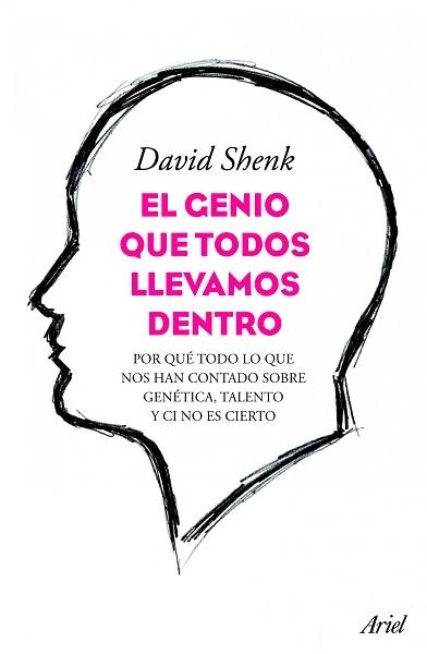 GENIO QUE TODOS LLEVAMOS DENTRO, EL | 9788434413429 | SHENK. DAVID | Llibreria Aqualata | Comprar libros en catalán y castellano online | Comprar libros Igualada