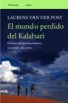 MUNDO PERDIDO DEL KALAHARI, EL | 9788483075661 | VAN DER POST, LAURENS | Llibreria Aqualata | Comprar llibres en català i castellà online | Comprar llibres Igualada