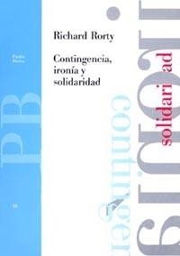 CONTINGENCIA, IRONIA Y SOLIDARIDAD | 9788475096698 | Rorty, Richard | Llibreria Aqualata | Comprar libros en catalán y castellano online | Comprar libros Igualada