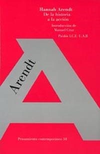 DE LA HISTORIA A LA ACCION | 9788449301841 | ARENDT, HANNAH | Llibreria Aqualata | Comprar llibres en català i castellà online | Comprar llibres Igualada