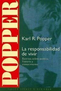 RESPONSABILIDAD DE VIVIR, LA | 9788449301674 | POPPER, KARL R | Llibreria Aqualata | Comprar libros en catalán y castellano online | Comprar libros Igualada