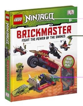 LEGO NINJAGO BRICKMASTER. ENFRÉNTATE AL PODER DE LAS SERPIENTES | 9788448834845 | VARIOS AUTORES | Llibreria Aqualata | Comprar libros en catalán y castellano online | Comprar libros Igualada