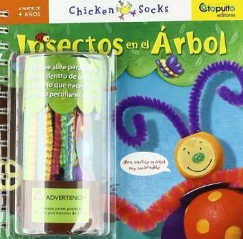 INSECTOS EN EL ARBOL (CHICKEN SOCKS) | 9789871078974 | Llibreria Aqualata | Comprar libros en catalán y castellano online | Comprar libros Igualada