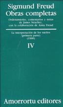 OBRAS COMPLETAS FREUD VOL. IV. LA INTERPRETACION DE LOS SUEÑOS  (PARTE I) | 9789505185801 | FREUD, SIGMUND | Llibreria Aqualata | Comprar libros en catalán y castellano online | Comprar libros Igualada