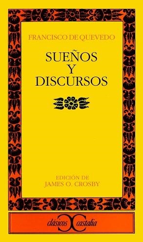 SUEÑOS Y DISCURSOS | 9788470396564 | QUEVEDO, FRANCISCO DE | Llibreria Aqualata | Comprar libros en catalán y castellano online | Comprar libros Igualada
