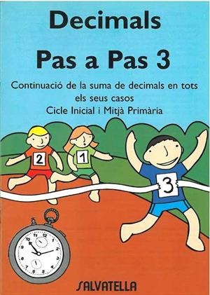 DECIMALS PAS A PAS 3 | 9788484121527 | Llibreria Aqualata | Comprar llibres en català i castellà online | Comprar llibres Igualada