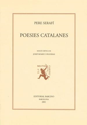 POESIES CATALANES (B-21) | 9788472266971 | SERAFI, PERE | Llibreria Aqualata | Comprar llibres en català i castellà online | Comprar llibres Igualada