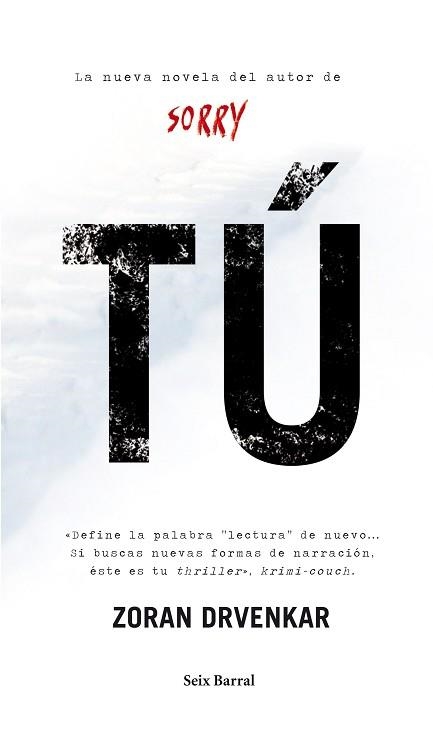 TÚ | 9788432210044 | DRVENKAR, ZORAN | Llibreria Aqualata | Comprar libros en catalán y castellano online | Comprar libros Igualada