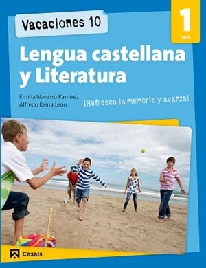VACACIONES 10. LENGUA CASTELLANA Y LITERATURA 1 ESO | 9788421853238 | VARIOS AUTORES | Llibreria Aqualata | Comprar libros en catalán y castellano online | Comprar libros Igualada