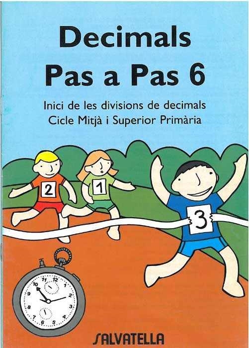 DECIMALS PAS PAS 6 | 9788484121558 | Llibreria Aqualata | Comprar libros en catalán y castellano online | Comprar libros Igualada